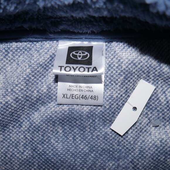 Official Toyota Men's Scenic Print Fleece 1/4 Zip Jacket Size S-3XL Big Blue Sky - Picture 11 of 13